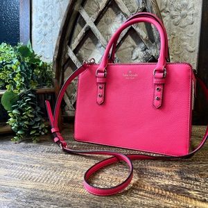 Kate Spade Mulberry street Lise Satchel in Ripe Papaya